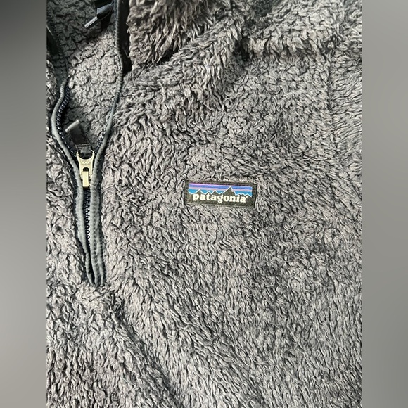 Patagonia Small Synchilla Button Snap Sherpa Soft Cotton Pullover Sweater Teal - Picture 5 of 9